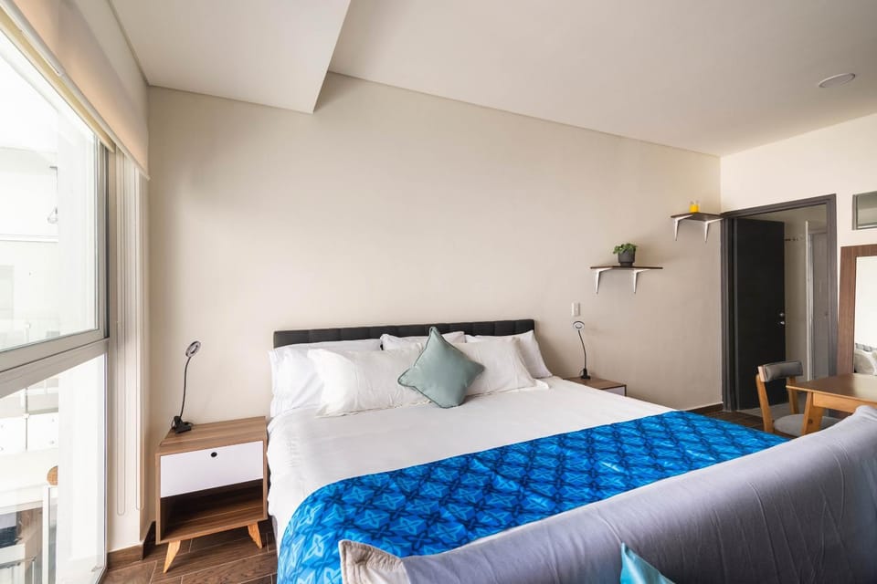 S1602 - 1BR - 1BTh Deluxe Apartment in Mexico City