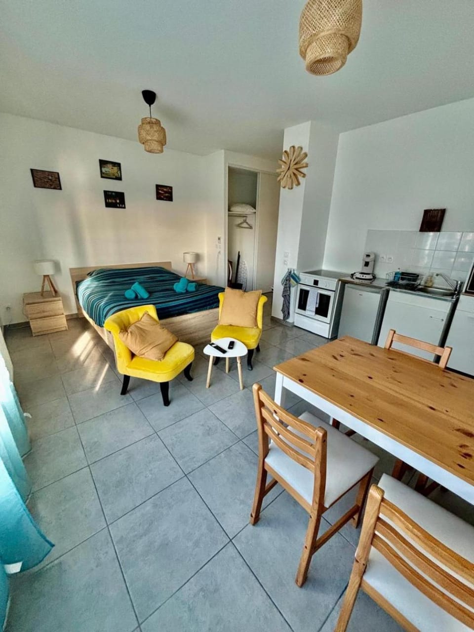 Studio neuf, Métro, Résidence protégée Apartment in Lyon