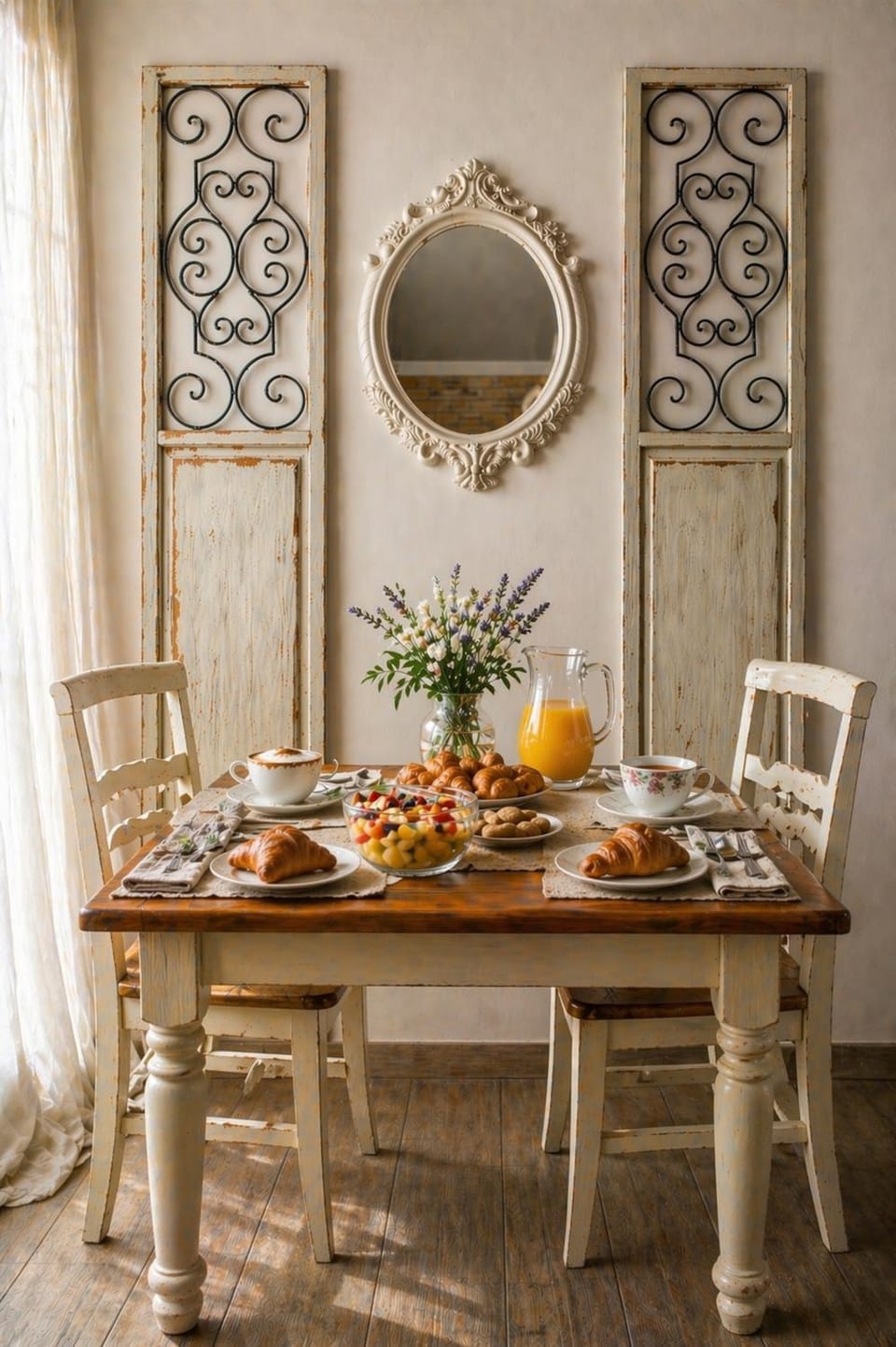 Dining area, Breakfast