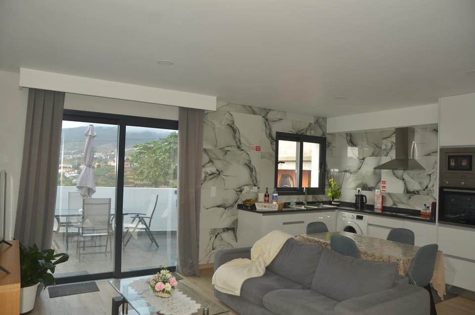 View (from property/room), Kitchen or kitchenette, Living room, Seating area, Dining area