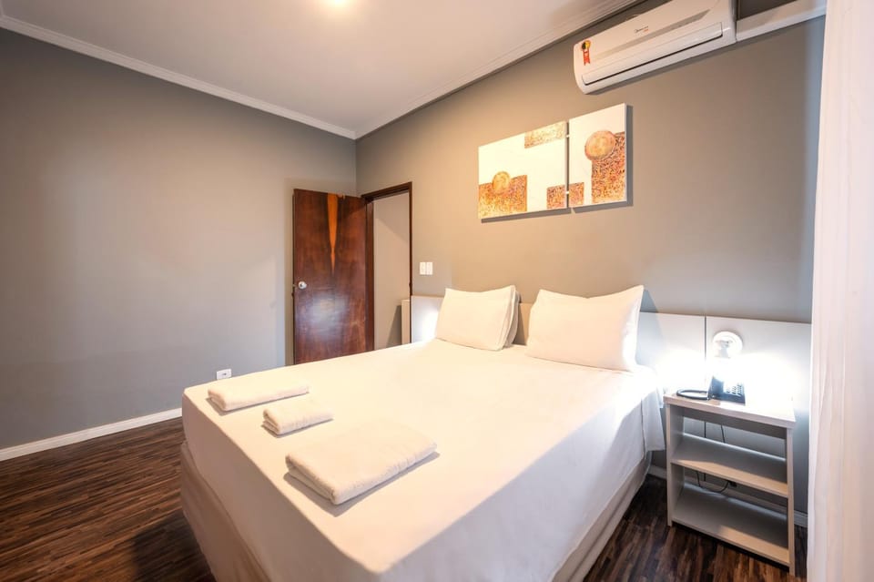 View (from property/room), Photo of the whole room, Bedroom, towels, wardrobe, air conditioner