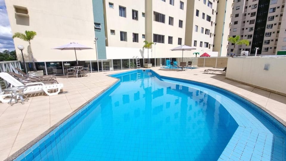 3 bedrooms with heated pool Temporada Brasilia Apartment in State of Goiás