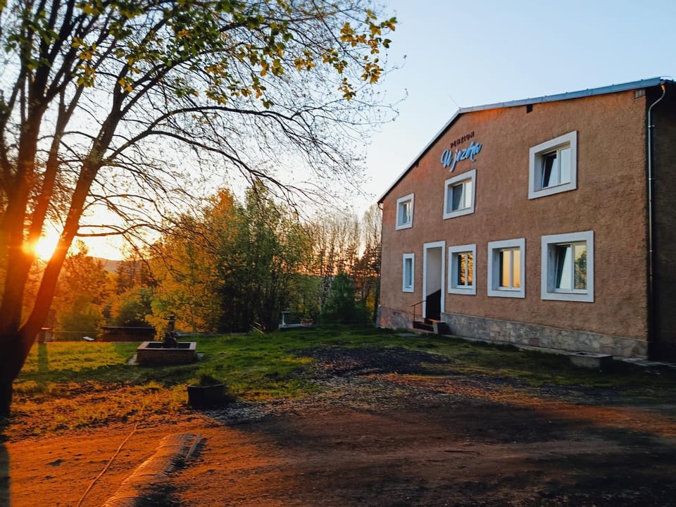 Property building, Natural landscape, View (from property/room), Garden view, Landmark view, Sunset