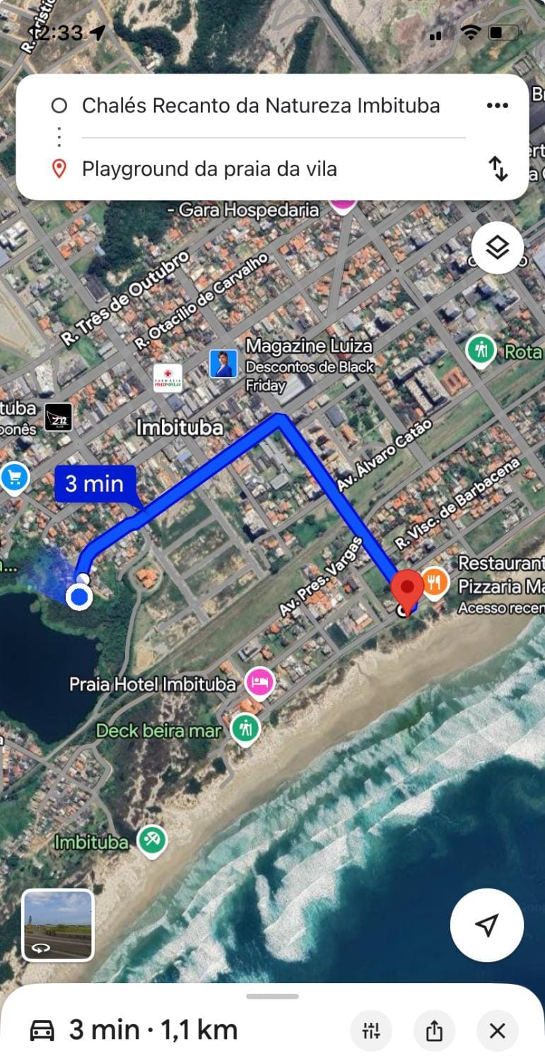 Cabana a 3 min Praia da Vila - Piscina Compartilhada House in Imbituba