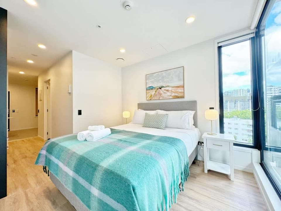 Lush City Escape - Fresh 1B Studio Near Skytower Pool Gym SaunaSauna Apartment in Auckland