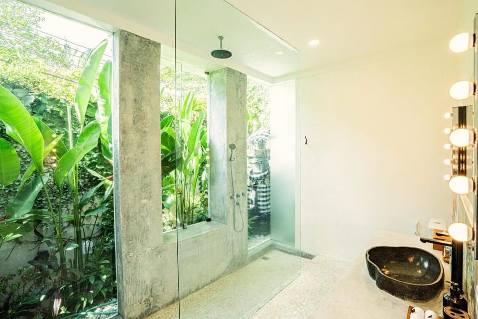 Shower, Garden, Bathroom, Garden view
