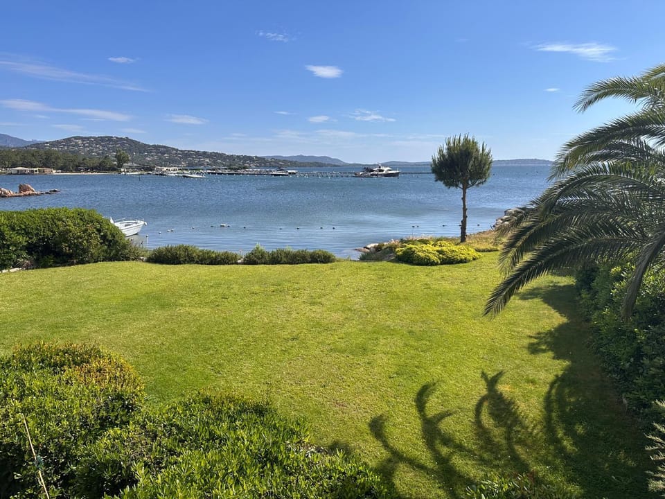 Natural landscape, Garden, Sea view