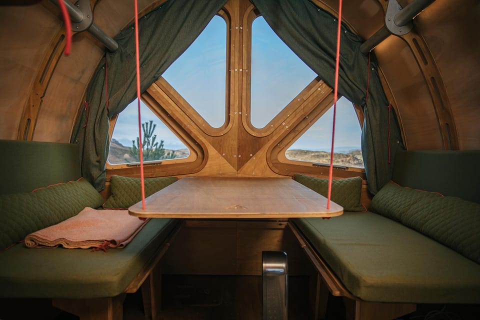 The Fuselage Highland Hangout Luxury tent in Scotland