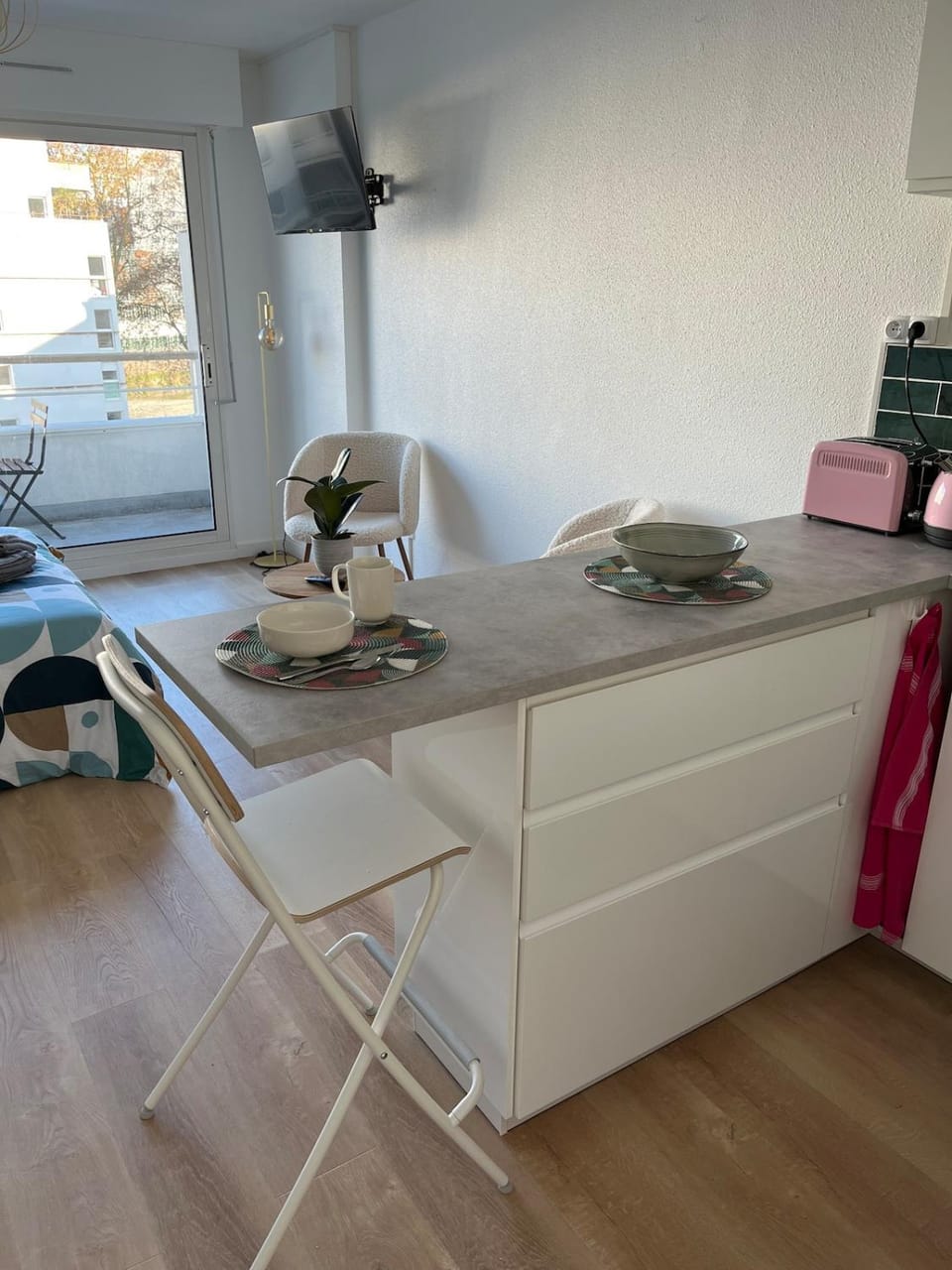 Joli studio cozy, balcon, Cité des Congrès, Gare Sud Apartment in Nantes