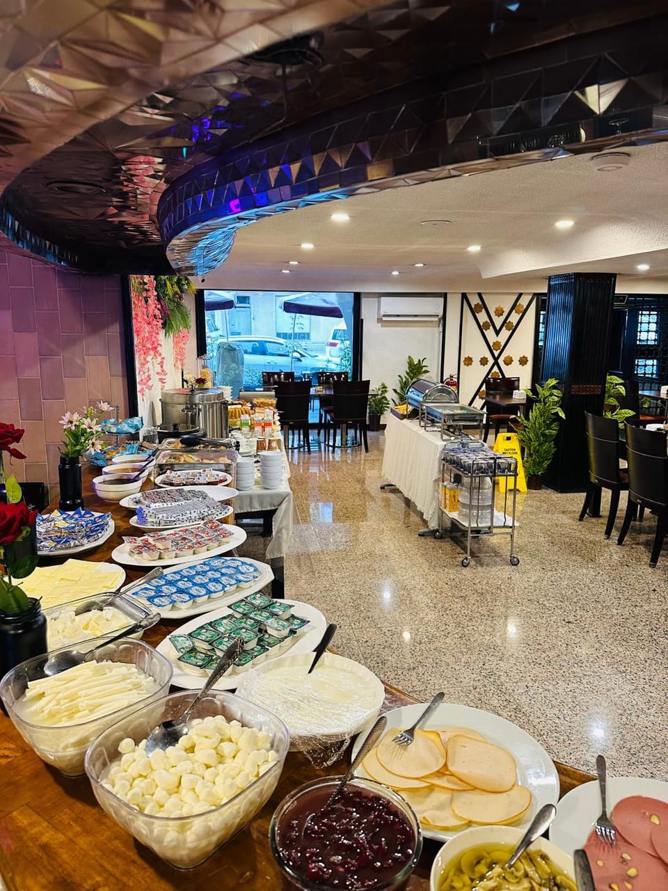 Buffet breakfast
