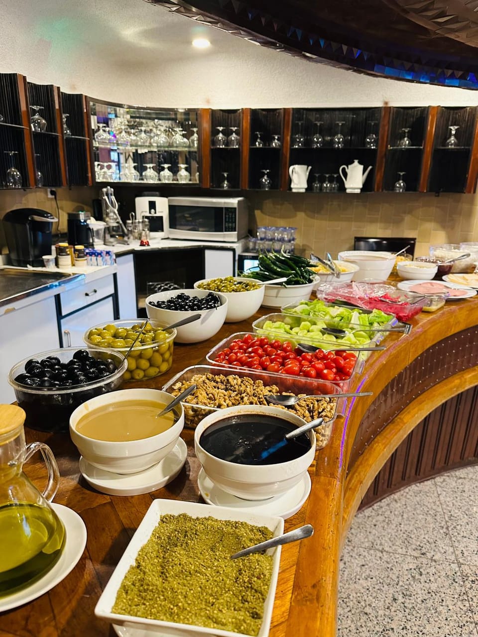 Buffet breakfast