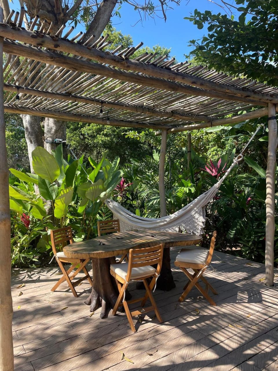 Patio, Garden, Dining area