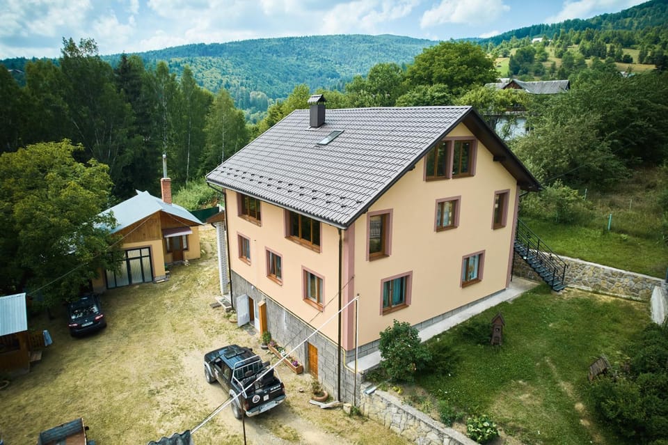 Property building, Neighbourhood, Bird's eye view