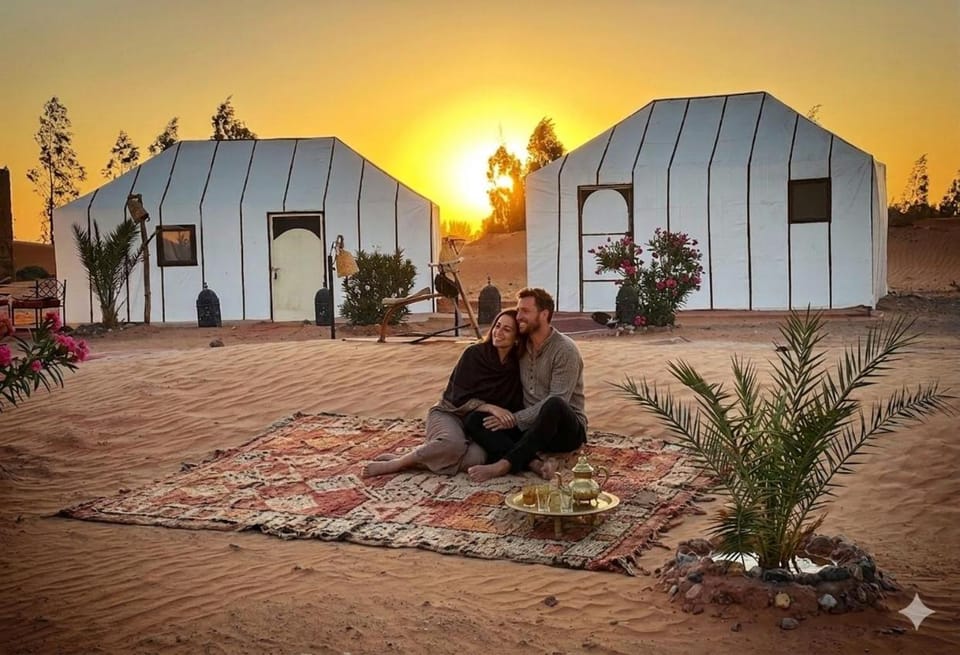 Sahara Magic Camp Luxury tent in Morocco