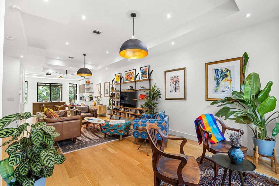 Bainbridge by Rove Duplex with Deck & Backyard House in Bedford-Stuyvesant