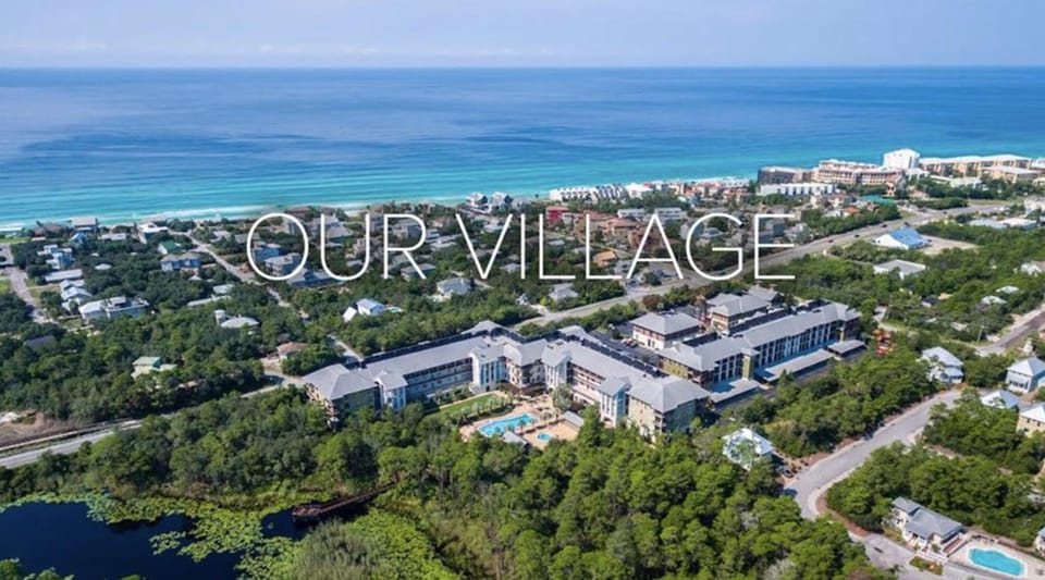 Available for Season! Corner Condo at Redfish Village - Private Beach Access Apartment in South Walton County
