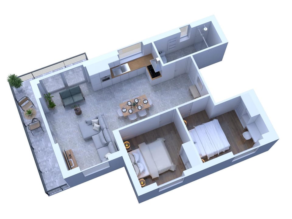 Le Nordique II - Jolie vue - Clim - Netflix Apartment in Aix-les-Bains