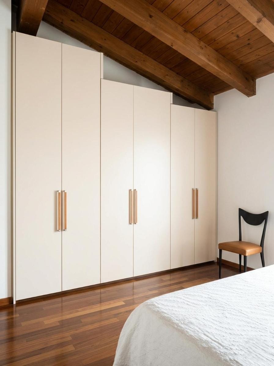 Photo of the whole room, Bedroom, wardrobe