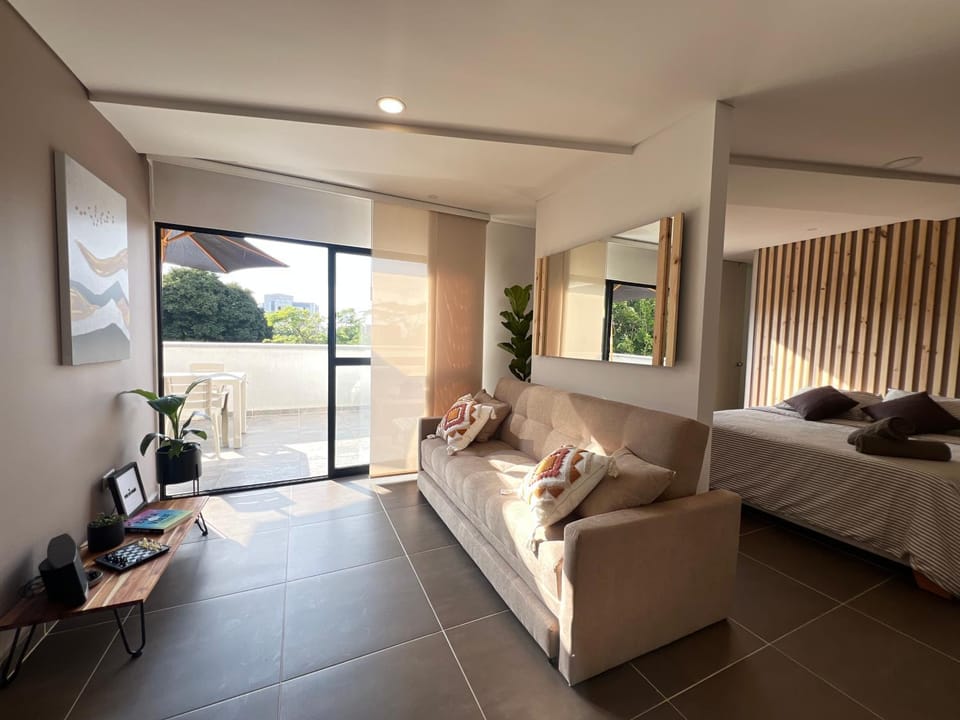 Living room, Bedroom