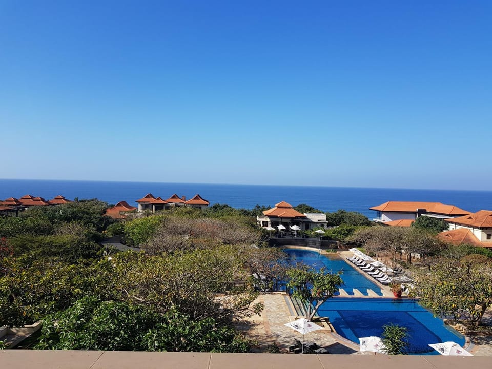 Pool view, Sea view, Swimming pool