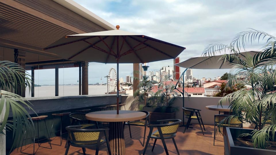 Patio, Restaurant/places to eat, Day, View (from property/room), Balcony/Terrace, Banquet/Function facilities