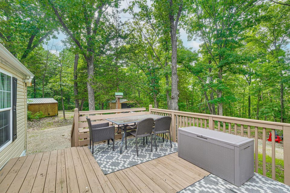 Home w/ Trail Access on 19 Acres in Wright City! House in Illinois