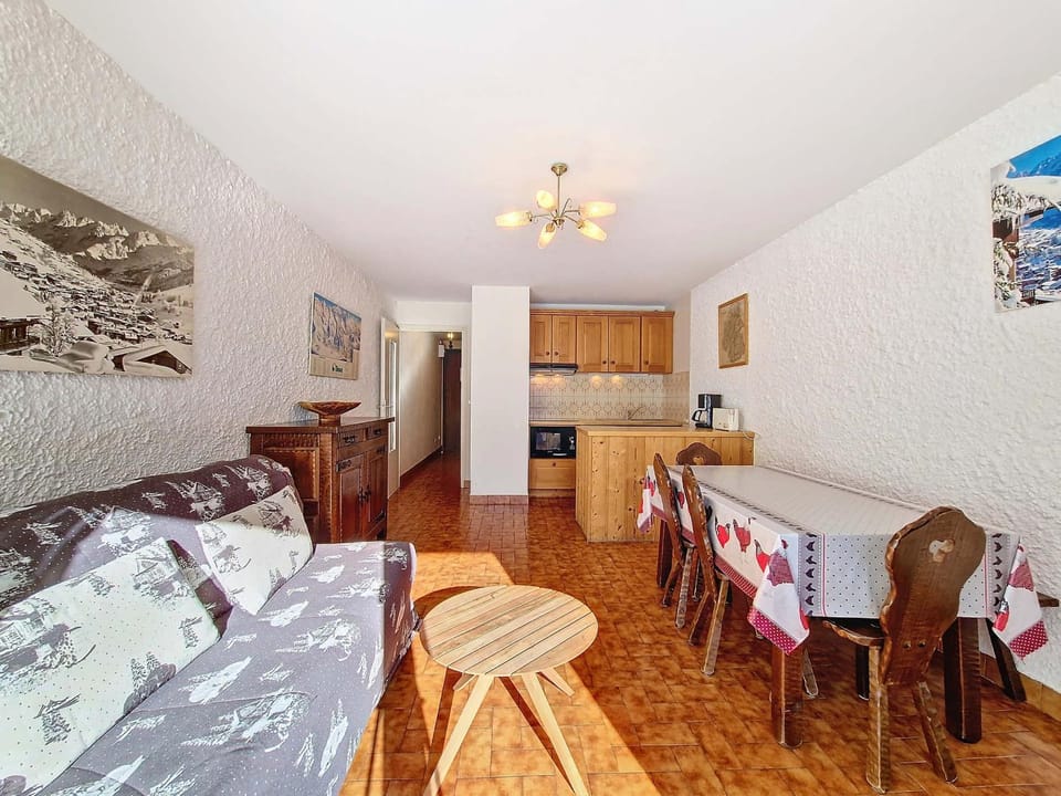 Studio cosy à La Clusaz, 4 pers, animaux admis - FR-1-818-92 Apartment in La Clusaz