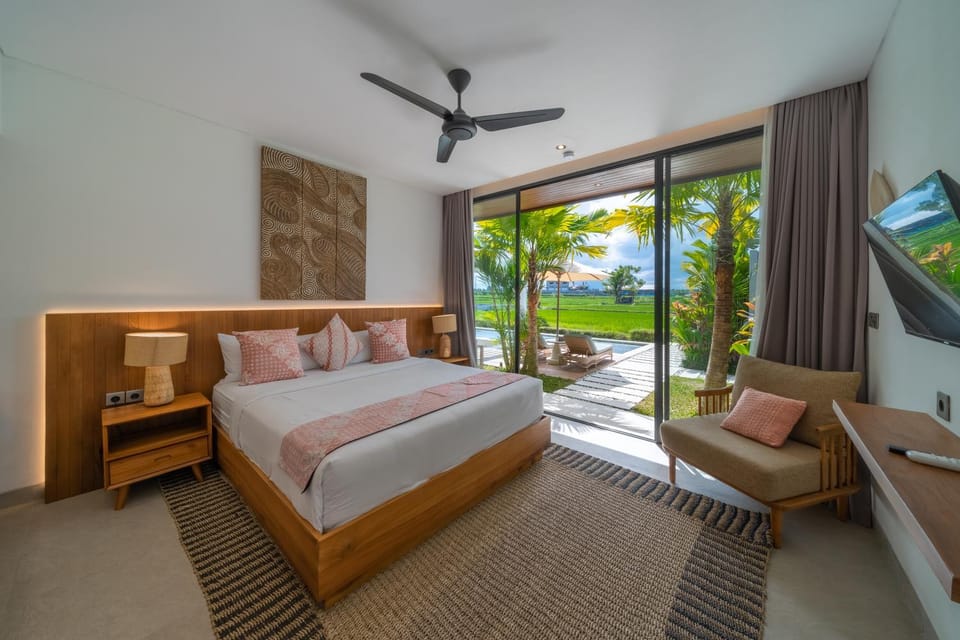Nirwana Air - 3BR Ubud Villa with Panoramic Views Villa in Abiansemal