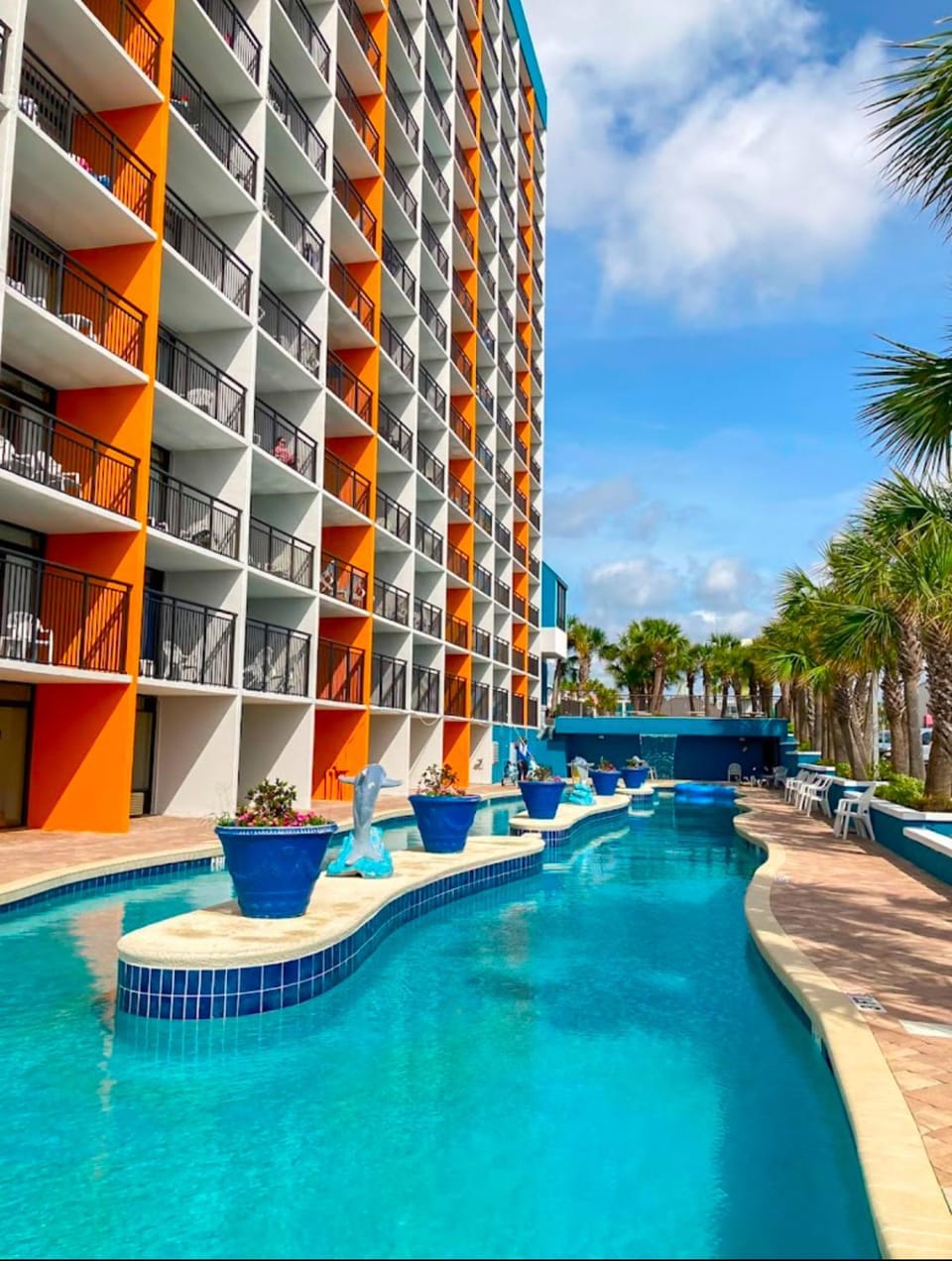 Pool view, Swimming pool