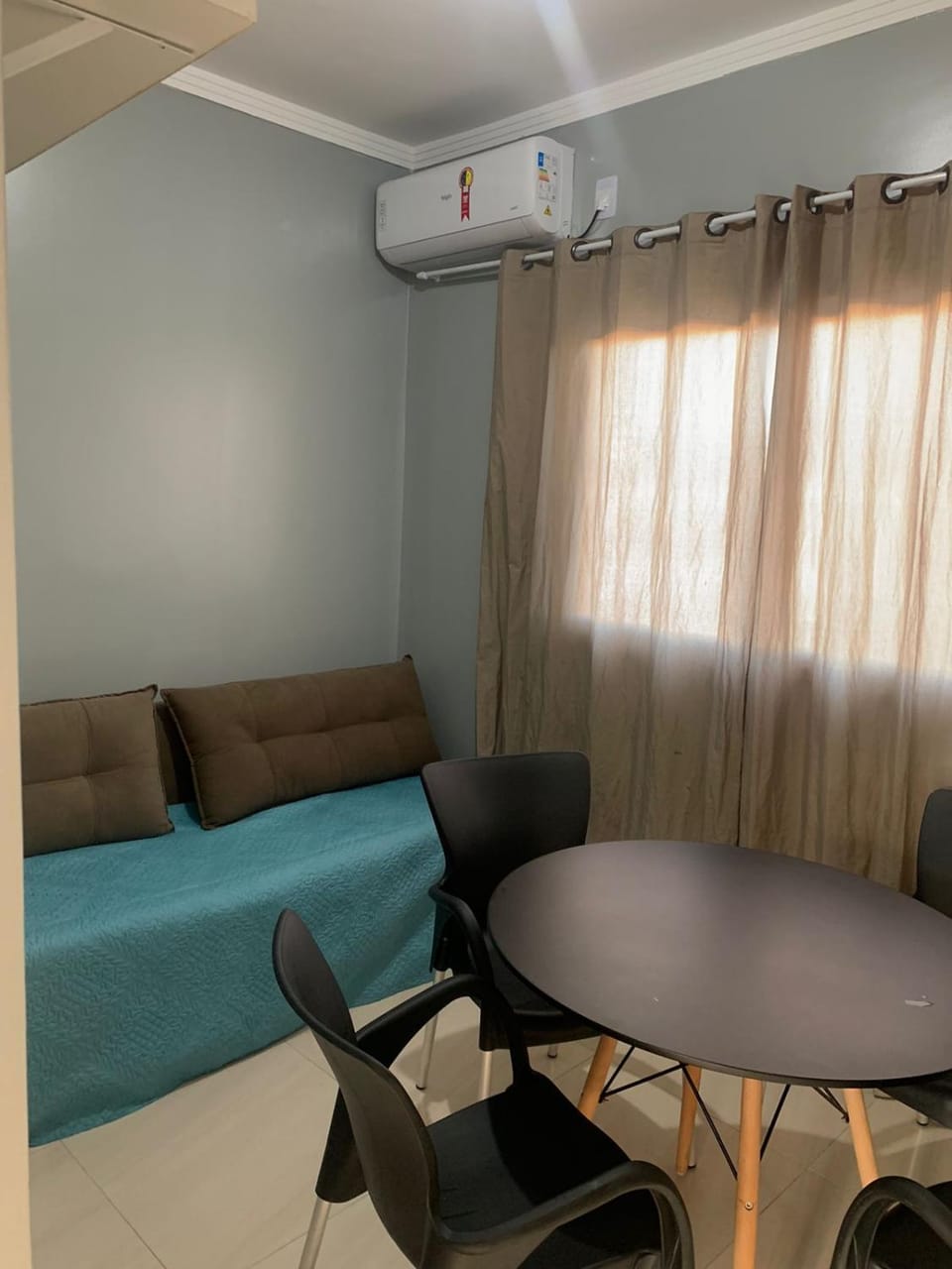 Living room, air conditioner