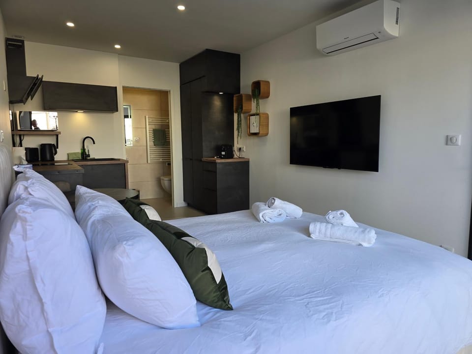 SpaLagon Jacuzzi Privé Chauffé 37 Proche Arena Parc Expo Apartment in Mauguio