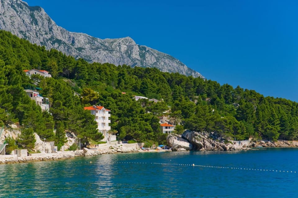 Hotel Sunceva Postelja Brela - Luxury studio with balcony and side sea view Apartment in Brela