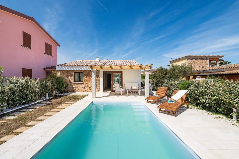 Garden view, Pool view, sunbed