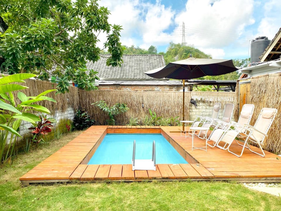 Althea Private Tropical 2BR Villa with Pool & GardenBliss House in Pujut