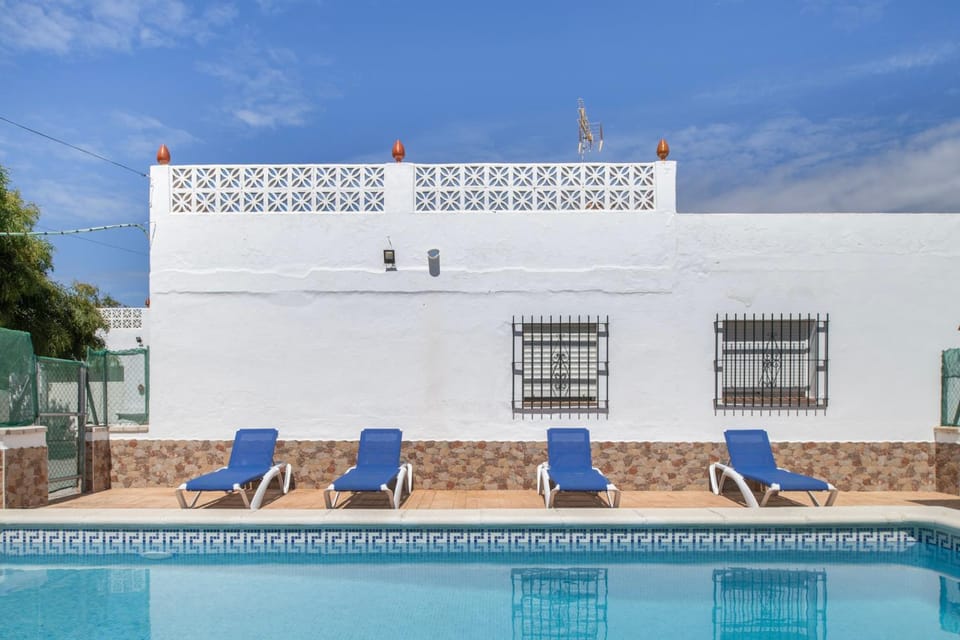 Property building, Living room, Swimming pool
