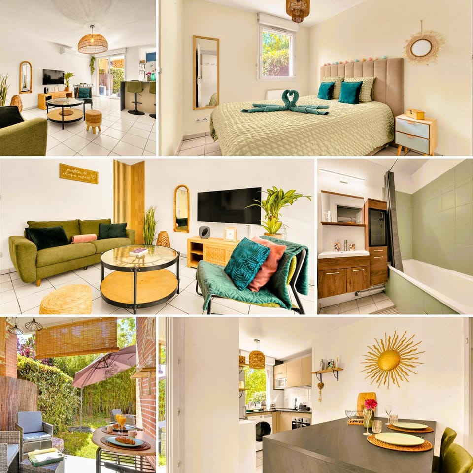 Le Ernest - Parking & Jardin privé et Climatisation Apartment in Toulouse