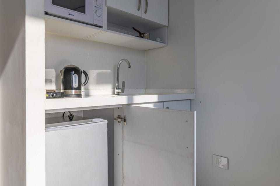 Coffee/tea facilities, Kitchen or kitchenette, microwave, minibar, stove