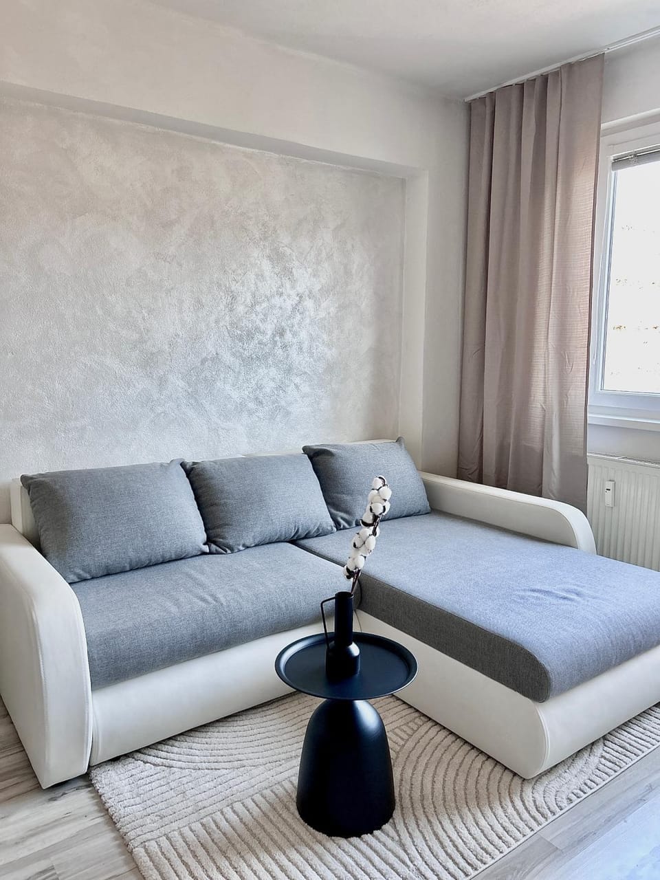 Living room, Bedroom
