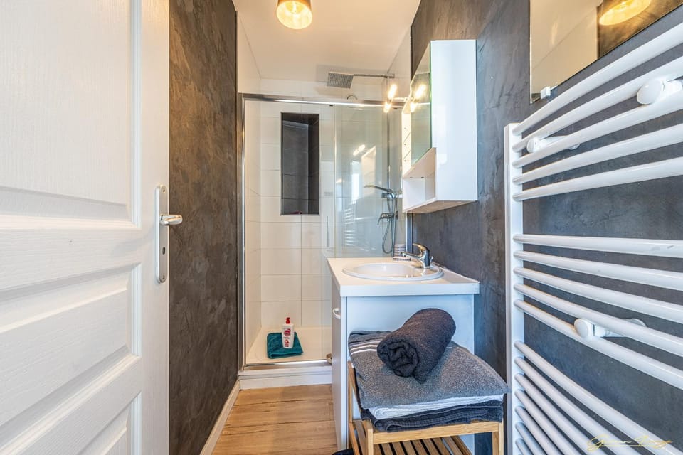 joli toit terrasse Le Celtic Apartment in Dinard