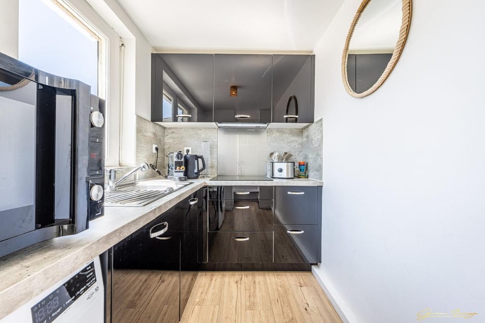 joli toit terrasse Le Celtic Apartment in Dinard