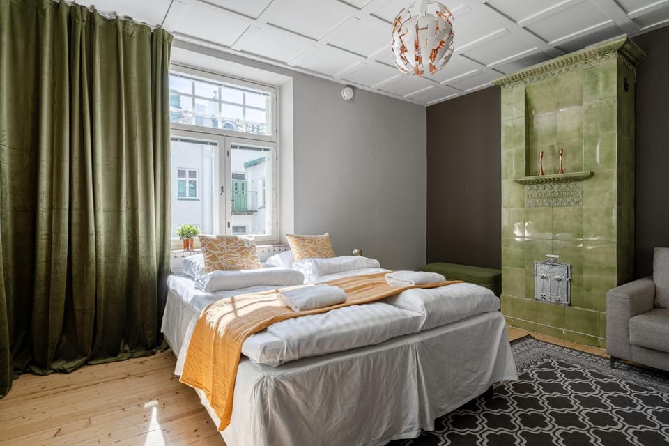 Bed, View (from property/room), Living room
