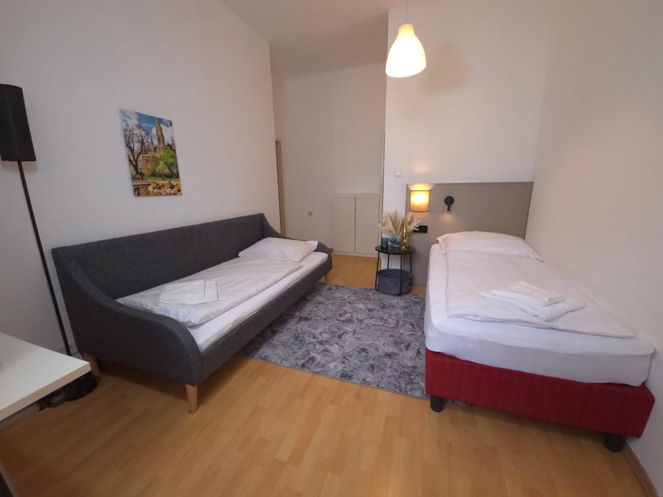 Photo of the whole room, Bedroom