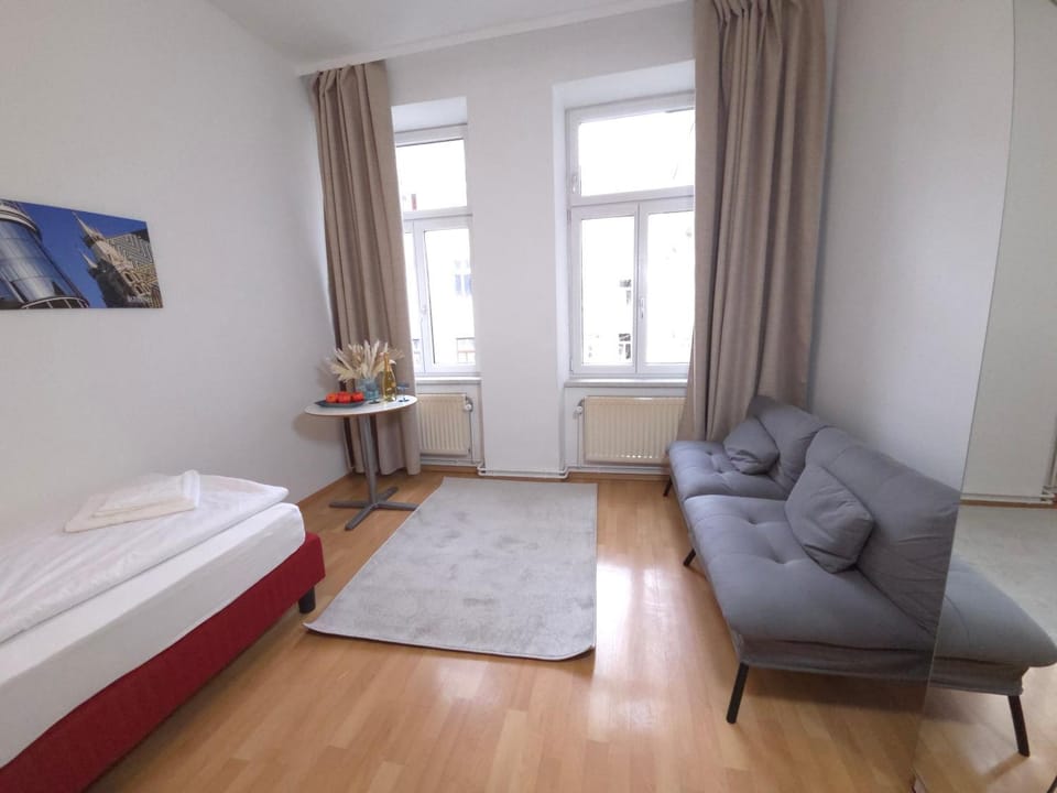 Photo of the whole room, Bedroom