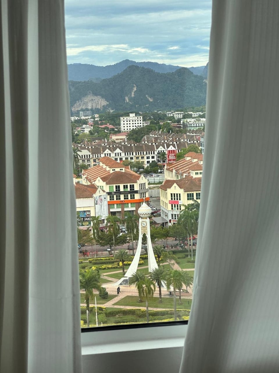 Landmark view