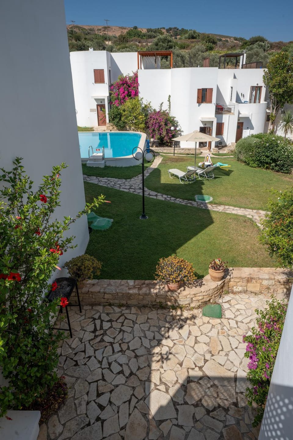 Patio, Garden view, Pool view