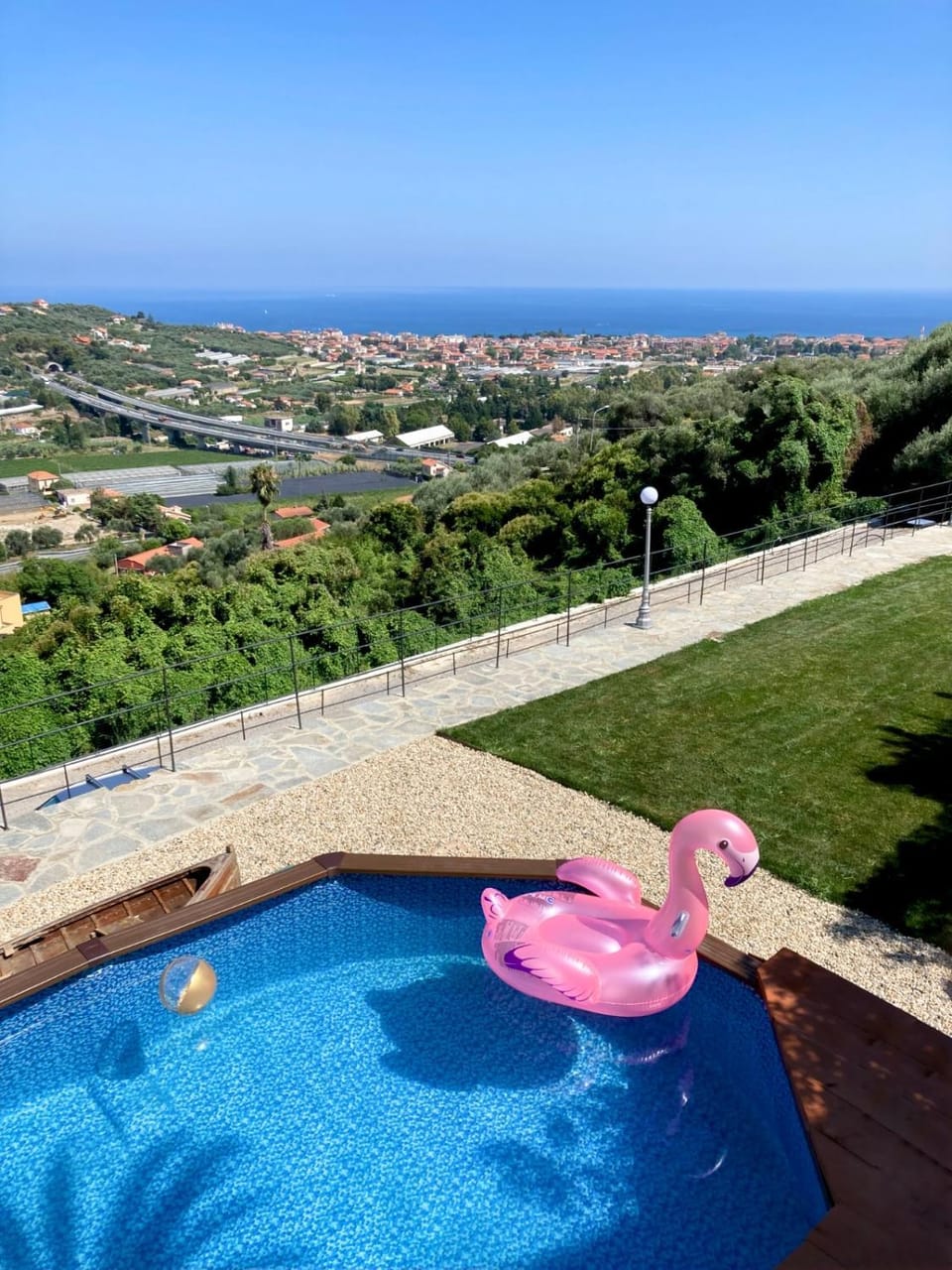 Garden, View (from property/room), City view, Swimming pool