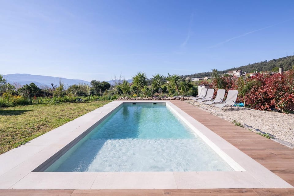 Property building, Living room, Swimming pool