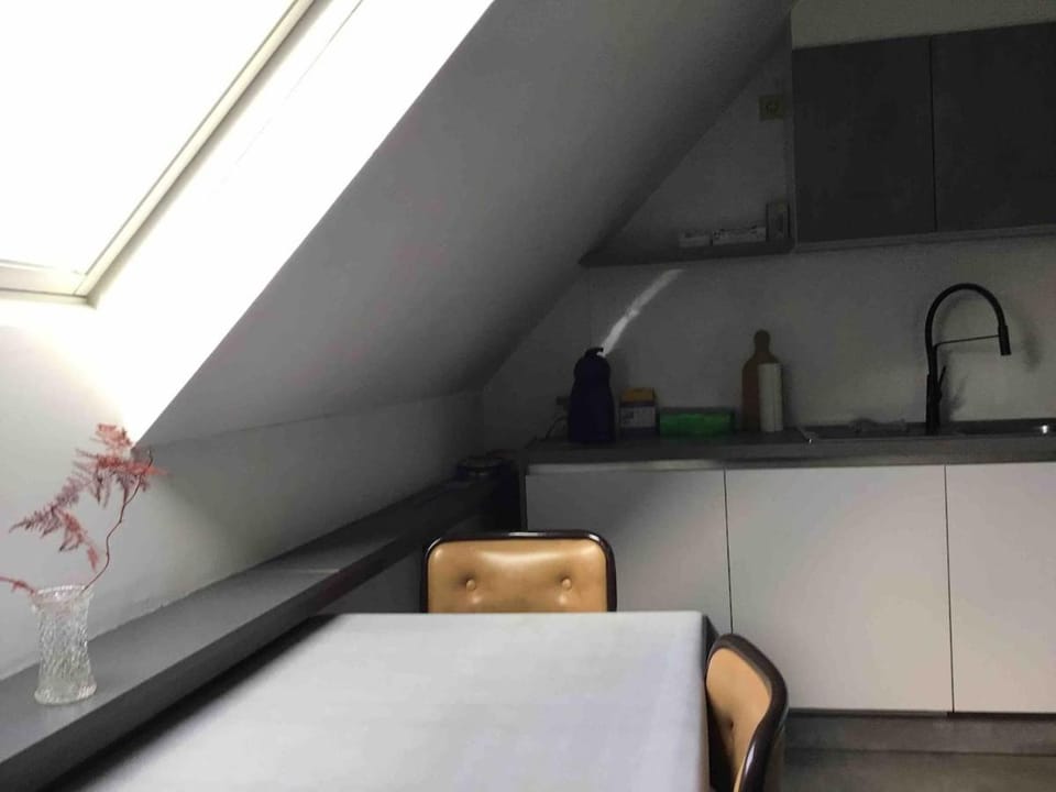 Entire first floor, kitchen, bathroom, roofterrace, 1 bedroom if max 3 guests or 2 bedrooms if max 5 guests Apartment in Flanders