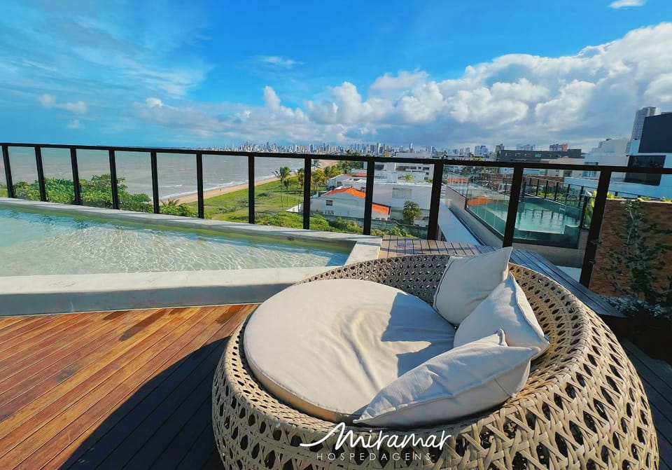 Pool view, Sea view, Swimming pool