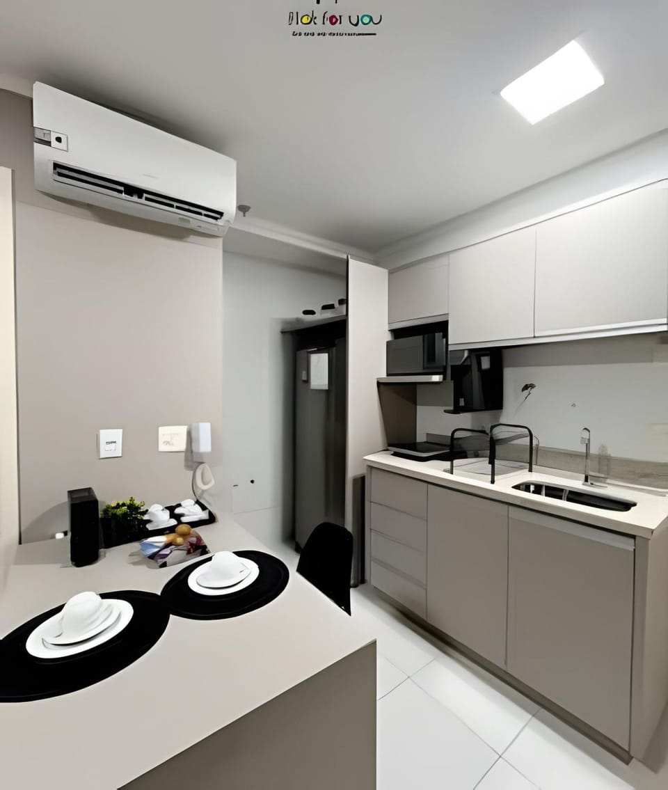 #2006B# Apto 1 quarto Metropolitan Barcelona Apartment in Goiania